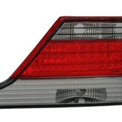 Πίσω φανάρια led Mercedes W140 (1991-1998) - φιμέ φλας - σετ 2τμχ.