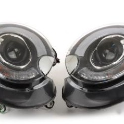 Φανάρια εμπρός για Mini cooper (2006-2010) - led bar design , με λάμπες (Η9) - σετ 2τμχ.