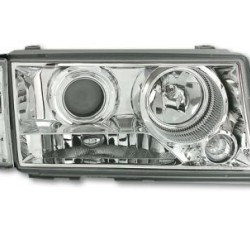 Φανάρια εμπρός angel eyes για Mercedes W201 E190 1982-1993) , με λάμπες (Η1) - σετ 2τμχ.