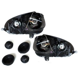 Φανάρια εμπρός led για εργοστασιακά xenon για Vw Golf 5 , chrome , χωρίς λάμπες (Η7) - σετ 2τμχ. Φανάρια εμπρός led για εργοστασιακά xenon για Vw Golf 5 , chrome , χωρίς λάμπες (Η7) - σετ 2τμχ.