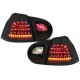 Πίσω φανάρια led για VW Golf 5 - black - σετ 2τμχ.