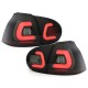 Πίσω φανάρια led για VW Golf 5  (2003-2009)  - lightbar design - σετ 2τμχ.