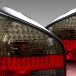 Πίσω φανάρια led για Audi A3 (1996-2000) - chrome , φιμέ - σετ 2τμχ.