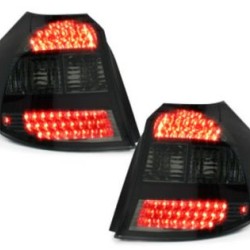 Πίσω φανάρια led για BMW E87 (2004-2007) - chrome φιμέ - σετ 2τμχ.