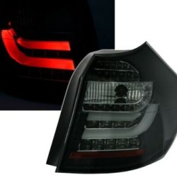 Πίσω φανάρια led με οδηγούς φωτός για BMW E87 (2004-207) -μαύρα - σετ 2τμχ. Πίσω φανάρια led με οδηγούς φωτός για BMW E87 (2004-207) -μαύρα - σετ 2τμχ.