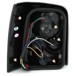 Πίσω φανάρια για Vw Passat 3Β / Β5 combi (1997-2000) - μαύρα - σετ 2τμχ.