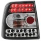 Πίσω φανάρια led για Vw Passat 3Β / Β5 (1997-2000) - μαύρα - σετ 2τμχ.