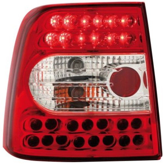 Πίσω φανάρια led για Vw Passat 3Β / Β5 (1997-2000) - κόκκινα - σετ 2τμχ.