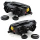 Φανάρια εμπρός angel eyes για Vw Passat B6 / 3C (2005+) - μαύρα , χωρίς λάμπες (Η7) - σετ 2τμχ.