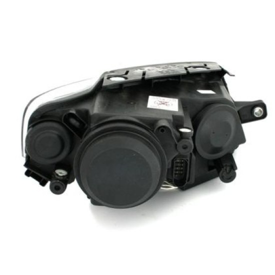 Φανάρια εμπρός led για Vw Passat 3C (2005+) - chrome , με λάμπες (Η1) - σετ 2τμχ.
