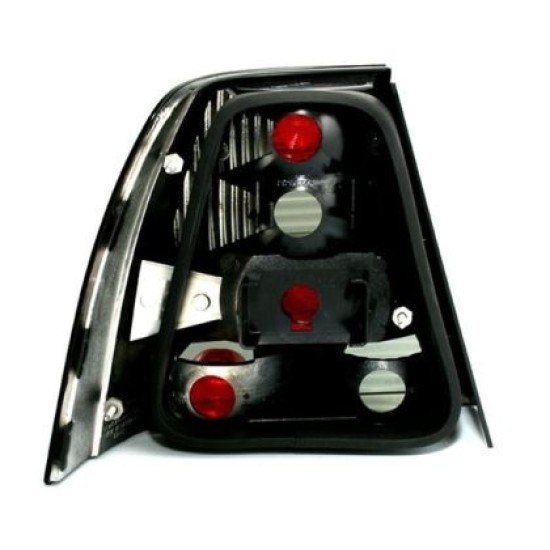 Πίσω φανάρια για Vw Bora (1998-2005) sedan  - black - σετ 2τμχ.