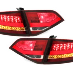 Πίσω φανάρια led για Audi A4 sedan (2007+) - κόκκινα / chrome - σετ 2τμχ. Πίσω φανάρια led για Audi A4 sedan (2007+) - κόκκινα / chrome - σετ 2τμχ.