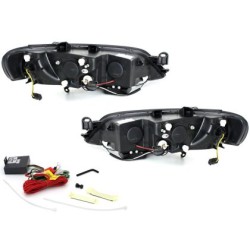 Φανάρια εμπρός led για Opel Vectra B (1996-1999) , με λάμπες (Η1) - σετ 2τμχ. Φανάρια εμπρός led για Opel Vectra B (1996-1999) , με λάμπες (Η1) - σετ 2τμχ.