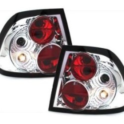Πίσω φανάρια για Opel Vectra B (1996-1999) - χρωμίου - σετ 2τμχ.