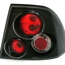 Πίσω φανάρια για Opel Vectra B (1996-1999) - μαύρα - σετ 2τμχ.