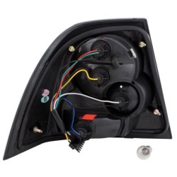 Πίσω φανάρια για Opel Vectra B (1999-2001) - μαύρα - σετ 2τμχ. Πίσω φανάρια για Opel Vectra B (1999-2001) - μαύρα - σετ 2τμχ.