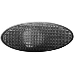 Φλας φτερού για Opel Vectra B (1996-2002) - μαύρα χρωμίου - σετ 2τμχ.