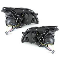 Φανάρια εμπρός led για Opel Vectra C (2002-2005) - chrome , με λάμπες (Η1) - σετ 2τμχ. Φανάρια εμπρός led για Opel Vectra C (2002-2005) - chrome , με λάμπες (Η1) - σετ 2τμχ.