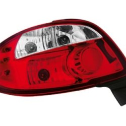 Πίσω φανάρια για Peugeot 206 - σετ 2τμχ.