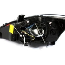 Φανάρια εμπρός angel eyes για Ford Focus (1998-2001) - μαύρα , χωρίς λάμπες (Η7) - σετ 2τμχ.