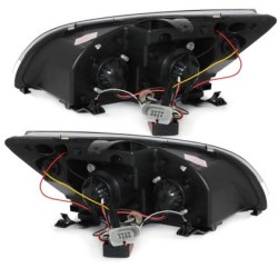 Φανάρια εμπρός Devil eyes led για Ford Focus (2005-2008) - chrome , με λάμπες (Η1) - σετ 2τμχ. Φανάρια εμπρός Devil eyes led για Ford Focus (2005-2008) - chrome , με λάμπες (Η1) - σετ 2τμχ.