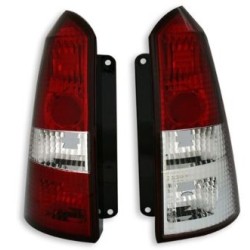 Πίσω φανάρια για Ford Focus combi (1999-2005) - κόκκινα - σετ 2τμχ.