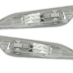 Φλας Alfa Romeo 156 - χρωμίου - σετ 2τμχ.