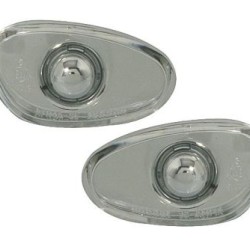 Φλας Alfa Romeo 145 / 146 / 155 / Spider - χρωμίου - σετ 2τμχ. Φλας Alfa Romeo 145 / 146 / 155 / Spider - χρωμίου - σετ 2τμχ.