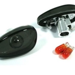 Φλας Alfa 145 / 146 / 155 / Spider - μαύρο χρωμίου - σετ 2τμχ. Φλας Alfa 145 / 146 / 155 / Spider - μαύρο χρωμίου - σετ 2τμχ.