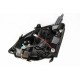 Φανάρια εμπρός για Honda Civic (2001-2005) 3/5 πορτο - μαύρα , με λάμπες (Η1) - σετ 2τμχ.