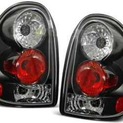 Πίσω φανάρια για Chrysler Voyager (1996-2002) - μαύρα - σετ 2τμχ.