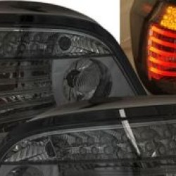 Πίσω φανάρια led για BMW E60 (2003-2007) - φιμέ led φλας - σετ 2τμχ.