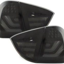 Πίσω φανάρια  για BMW E91 combi με led  φλας (2005-2008) - φιμέ - σετ 2τμχ.