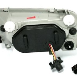 Φανάρια εμπρός angel eyes για Vw Vento (1991-1998) - μαύρα , χωρίς λάμπες (Η7) - σετ 2τμχ.