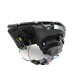 Φανάρια εμπρός με led για Chrysler 300C (2004-2008) - μαύρα , με λάμπες (Η1) - σετ 2τμχ.
