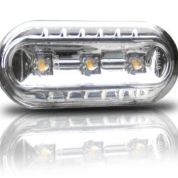 Led φλας φτερού για Vw / Ford / Seat -χρωμίου - σετ 2τμχ. Led φλας φτερού για Vw / Ford / Seat -χρωμίου - σετ 2τμχ.