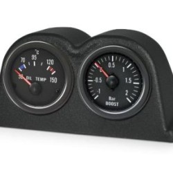 Κονσόλα - βάση για 2 όργανα μέτρησης 52 mm