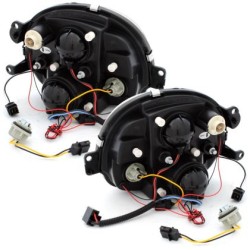 Φανάρια εμπρός angel eyes για Renault Twingo (1992-1998) - chrome , με λάμπες (Η1) - σετ 2τμχ. Φανάρια εμπρός angel eyes για Renault Twingo (1992-1998) - chrome , με λάμπες (Η1) - σετ 2τμχ.