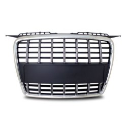 Μάσκα Audi A3 (2003-2008) με βάση για σήμα - S3 Look πλαίσιο χρωμίου