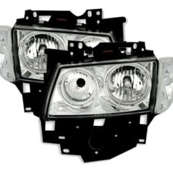 Φανάρια εμπρός angel eyes για Vw Transporter T4 (1997-2003) , χωρίς λάμπες (Η7) - σετ 2τμχ.