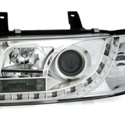 Φανάρια εμπρός led για Vw Transporter T4 (1990-2003) , με λάμπες (Η1) - σετ 2τμχ.