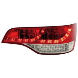 Πίσω φανάρια led Audi Q7  (2005-2009) - με άσπρο φλας - σετ 2τμχ.
