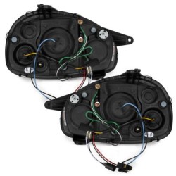 Φανάρια εμπρός led για Opel Corsa B (1993-2001) - chrome , με λάμπες (Η1) - σετ 2τμχ. Φανάρια εμπρός led για Opel Corsa B (1993-2001) - chrome , με λάμπες (Η1) - σετ 2τμχ.