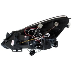 Φανάρια εμπρός led angel eyes για Opel Corsa D (2006-2010) - μαύρα , με λάμπες (Η1) - σετ 2τμχ. Φανάρια εμπρός led angel eyes για Opel Corsa D (2006-2010) - μαύρα , με λάμπες (Η1) - σετ 2τμχ.