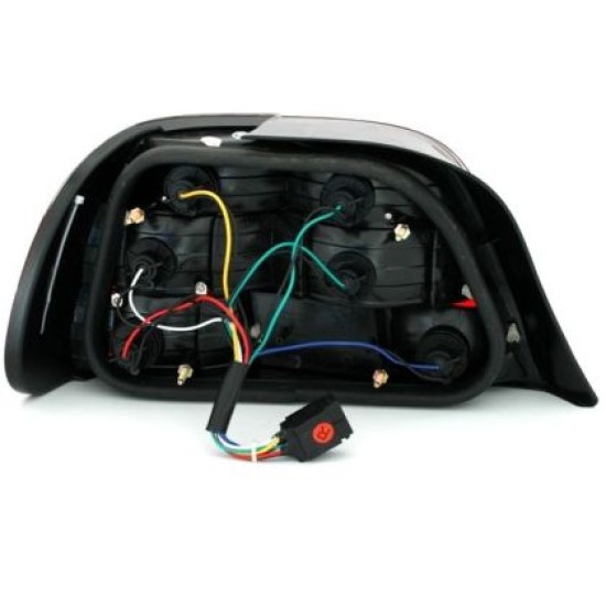 Πίσω φανάρια για BMW E38 (1994-2001)  sedan  - φιμέ φλας - σετ 2τμχ.