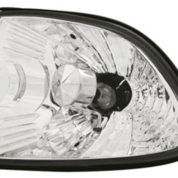 Φλας δίπλα στο φανάρι BMW E38  (1994-1998)  - χρωμίου - σετ 2τμχ.