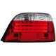 Πίσω φανάρια  led με 3 φωτιζόμενες ταινίες για BMW E38 (1994-2001) - μαύρα - σετ 2τμχ.