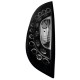 Πίσω φανάρια led για Ford Focus 1994-2004) - μαύρα - σετ 2τμχ.