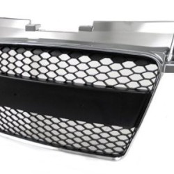 Μάσκα χωρίς σήμα για για Audi TT  (2005+) RS LOOK  - πλαίσιο χρωμίου