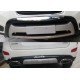 Εμπρόσθιο bull - bar και πίσω roll - bar  για Hyundai Santa Fe (2010-2012) - ασημένια